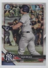 2018 Bowman Draft Chrome Refractor Josh Breaux #BDC-57 4g3