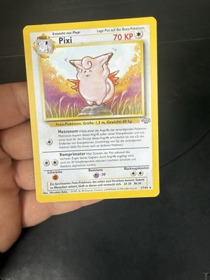 Pokémon Karte Pixi non holo Dschungel Deutsch 17/64