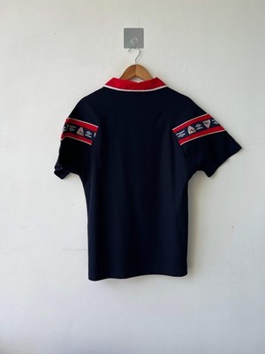 セビージャ　1998 1999 美品　ユニフォーム　襟　リーガ M) Sevilla 1998-99 Third Shirt Original Jersey Kit | eBay