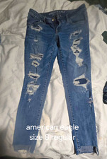 American Eagle Hollister Levi’s Women’s Denim Clothing Lot Jeans Dresses XS-XL.