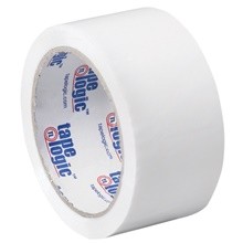 2" x 110 yds 2.2 mil White Tape Logic Carton Sealing Tape-Pack of 36