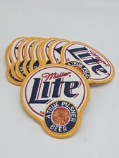 10 Patches Miller Lite   Embroidered Clothing Patch