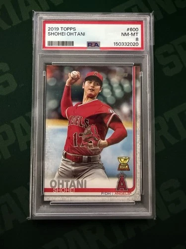 2019 Topps Shohei Ohtani #600 PSA 8 Los Angeles Angels