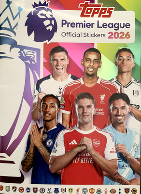 Topps Premier League 2026 Fußball Sticker #199 - #396 2025/26