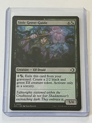 Stoic Grove Guide 243  MTG Lorwyn Eclipsed 2026  Near Mint  Non Foil
