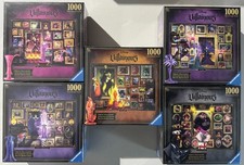 Disney Villainous 2020 Ravensburger Puzzle Evil Queen Facilier Yzma Scar Ratigan