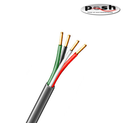 NEW Aiphone 87180450C 18 AWG 4-Conductor Low Capacitance Wire 500 ft Non-Shield
