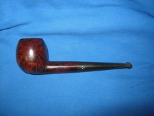 Vintage Sasieni London Made Pat 150221/20 Pipe Fishtail Four Dot Briar Estate