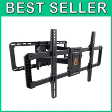 MaxMotion TV Wall Mount - Compatible with Samsung, Vizio, LG