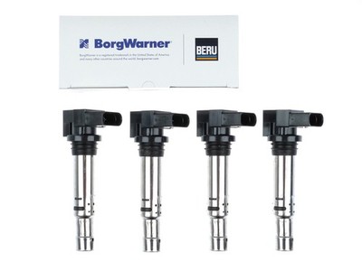 4x BERU Zündspule ZSE030 Ignition Coil Zündmodul AUDI SEAT SKODA VW 1.2 1.4 1.6