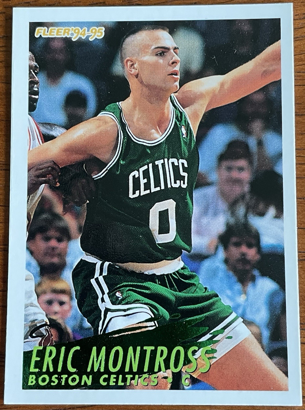 Eric Montross 1994-95 Fleer Rookie Card #249 Boston Celtics NBA RC Free Shipping