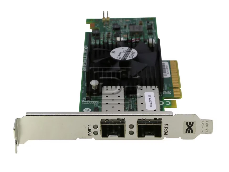 Dell 2PF2N Dual Port 10GB SFP+ PCI-E 3.0 x8 Low Profile Network Adapter Card - Image 3 of 4