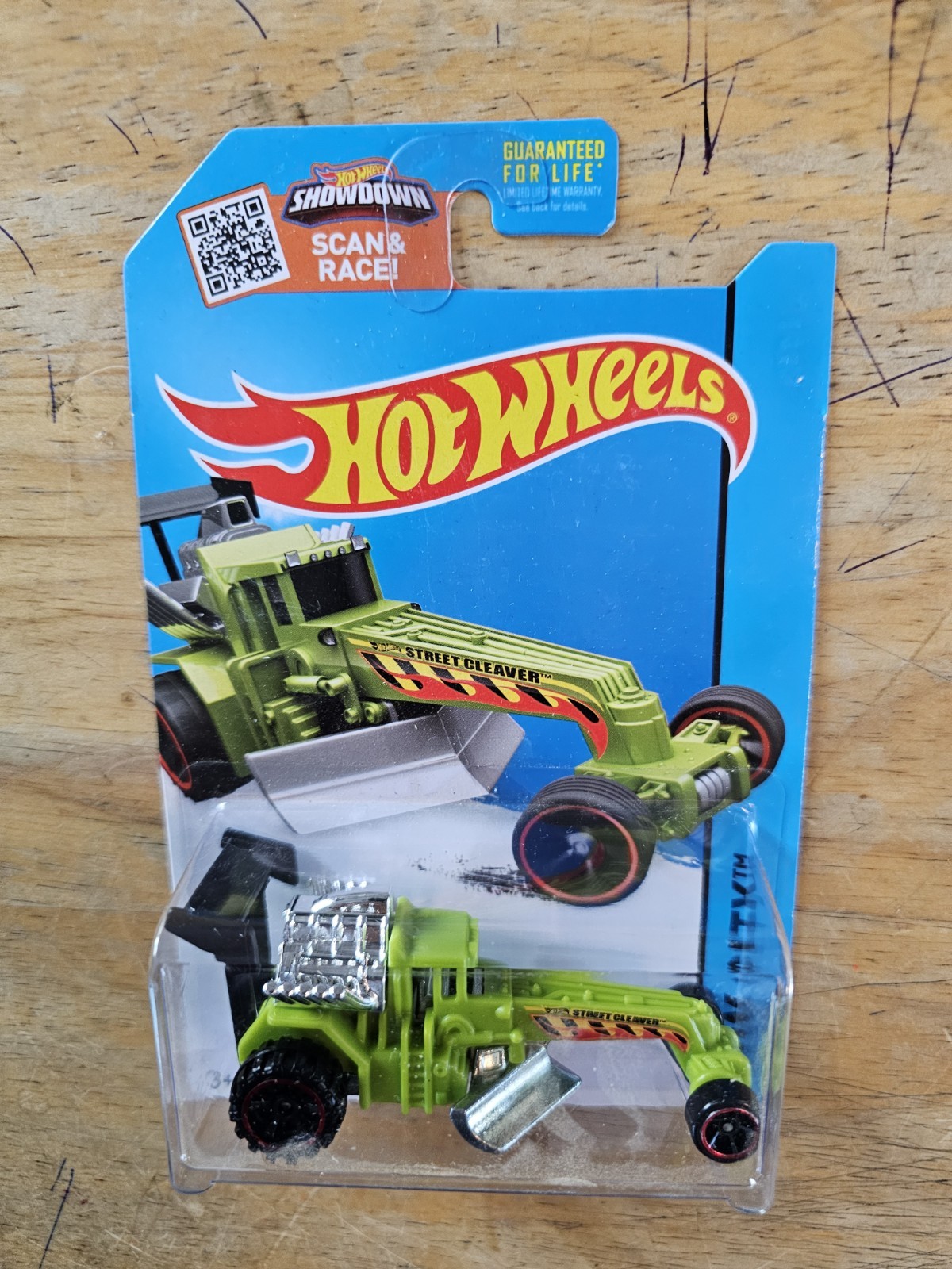 Hot Wheels Street Cleaver, Green; 2015 HW City Series 10/250