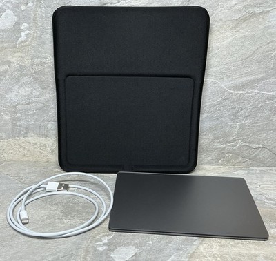 Apple Magic Trackpad 2 Space Gray Wireless Bluetooth Multi-Touch A1535 - Tested