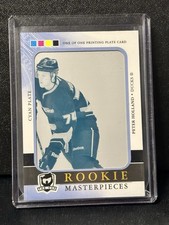 2011-12 UD The Cup Rookie Masterpieces Cyan Plate Peter Holland 1/1