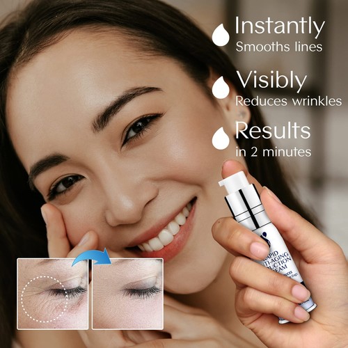 Anti-Aging Schnelle Reduktion Unter-Augen-Creme, reduziert sichtbar und sofort Wri... - Bild 6 von 8