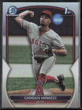 2023 Bowman Draft Camden Minacci Chrome Refractor