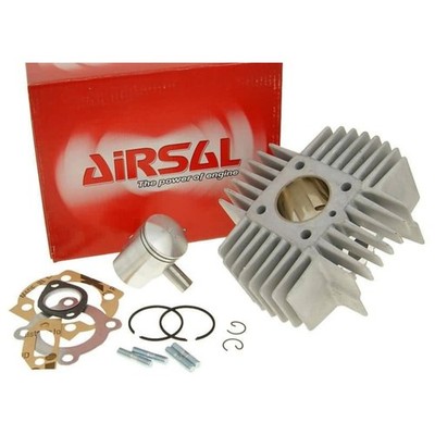 Zylindersatz Zylinderkit Airsal Sport 48,8ccm 38mm mit langen Kühlrippen für Puc