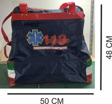 Borsone personalizzato con stampa SOCCORSO SANITARIO 118