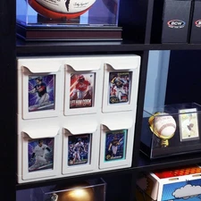 BCW White Card Box Bin 6 Drawers Hold 1000+ Gaming / 700 Sports Card New Catalog