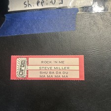 1 JUKEBOX TITLE Strip Steve Miller Rock N Me/Shu Ba Da Add Ship .10