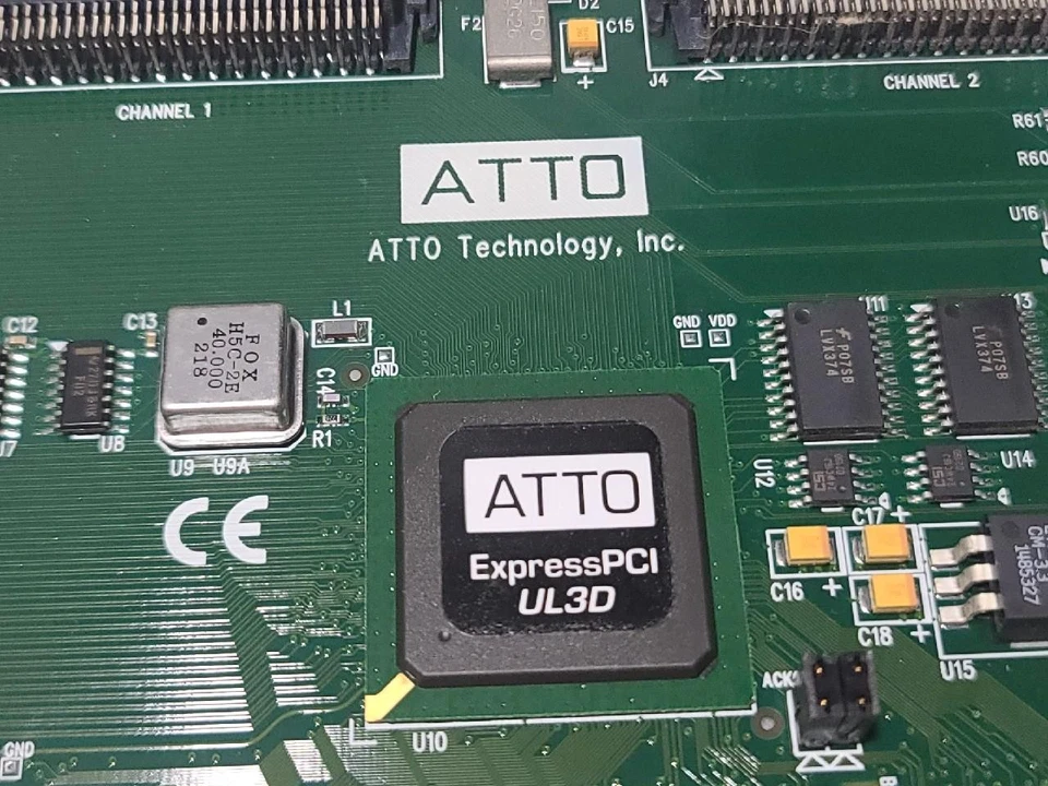 ATTO Technology Express PCI UL3D Card 0079-PCBX-001 - Image 2 of 4