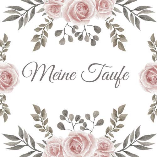 GäStebuch Taufe FüR GlüCkwüNsche, 80 Seiten, Hardcover, Meine Taufe-image