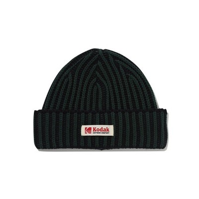 Genuine Kodak Stripe Twist Beanie GREEN