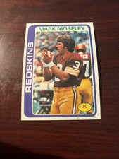 1978 Topps - Mark Moseley #396 Washington Redskins Stephen F. Austin