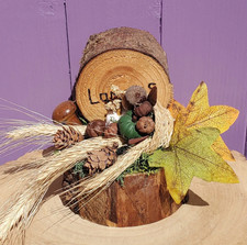 Lammas Wooden Decor - Pagan Lughnasadh Altar