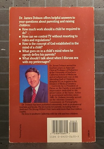 Dr. Dobson Answers Your Questions about Raising Children by James C. Dobson  731 - Bild 5 von 6