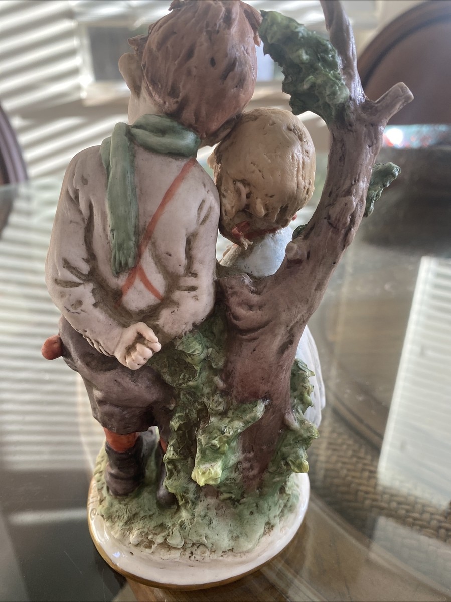 カポディモンテ CAPODIMONTE 、馬車を引く紳士とプリンセス