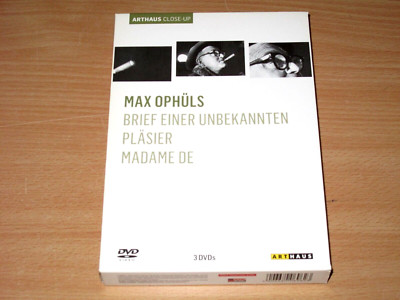 Max Ophüls - Arthaus Close-Up (3 Disc DVD Set) - German PAL Version