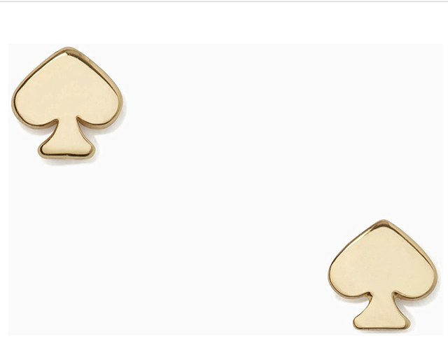 NWT Kate Spade Signature Spade Mini Studs O0RU2905 Gold eBay