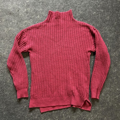 BP. Nordstrom Women's Knit Tunic Mockneck Sweater, size S, Burgundy