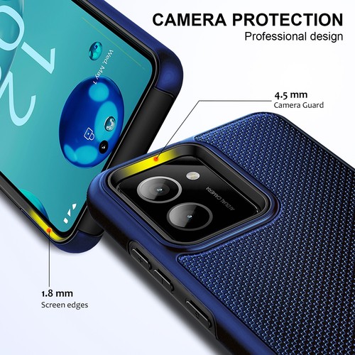 Funda híbrida para teléfono HMD Vibe (Nokia N159V TA-1590) + Protector de pantalla - Imagen 12 de 37