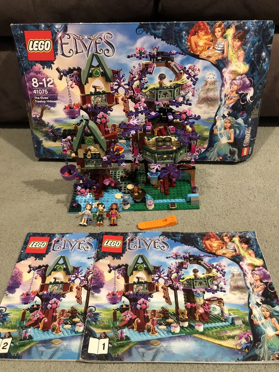 Lego elves store treetop