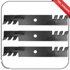 3 Deck Blade For John Deere GX21784 GY20852 LA145 LA155 LA165 X140 X165 Z245 Z25