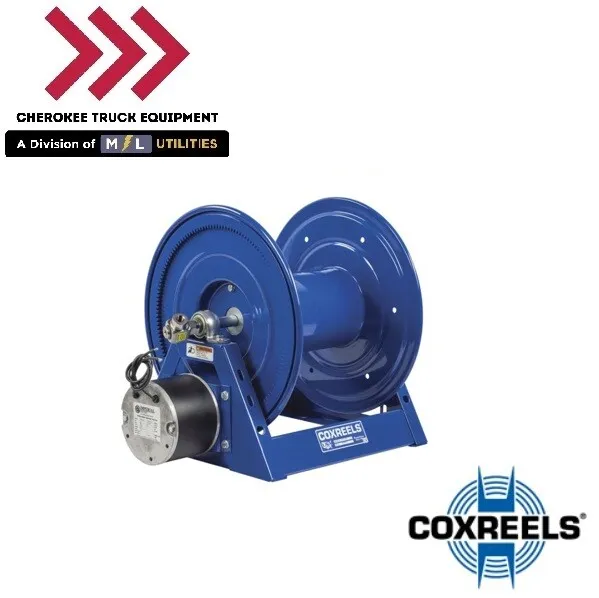 Coxreels 1125P-4-6-E, Pure Flow Electric Rewind Hose Reel for Breathing Air  