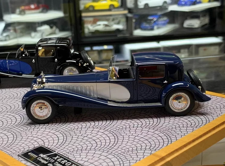XEROX 1/43 Resin car model Bugatti Type 41 Napoleon 41000 + Royale 41111 Binder - Image 4 of 4