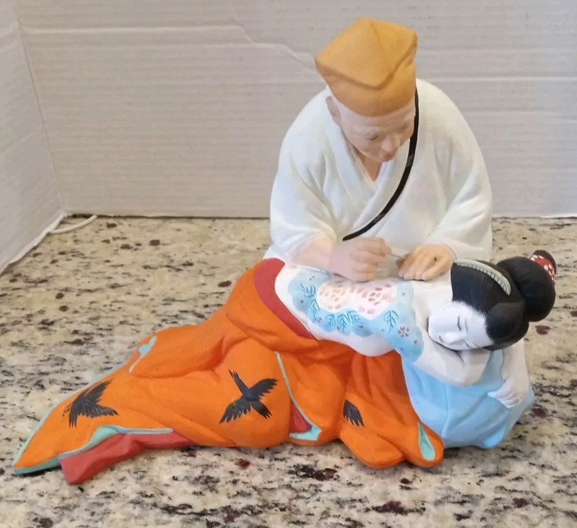 Japanese Tattoo Artist Geisha Hakata Doll By Araki | eBay