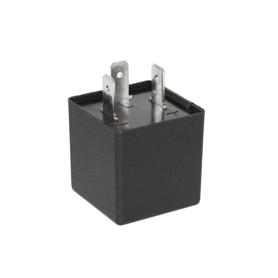 Relé intermitente LED de peligro de señal de giro AllaLighting CF14 3 pines, arreglo rápido hiperflash Foto 2 de 4