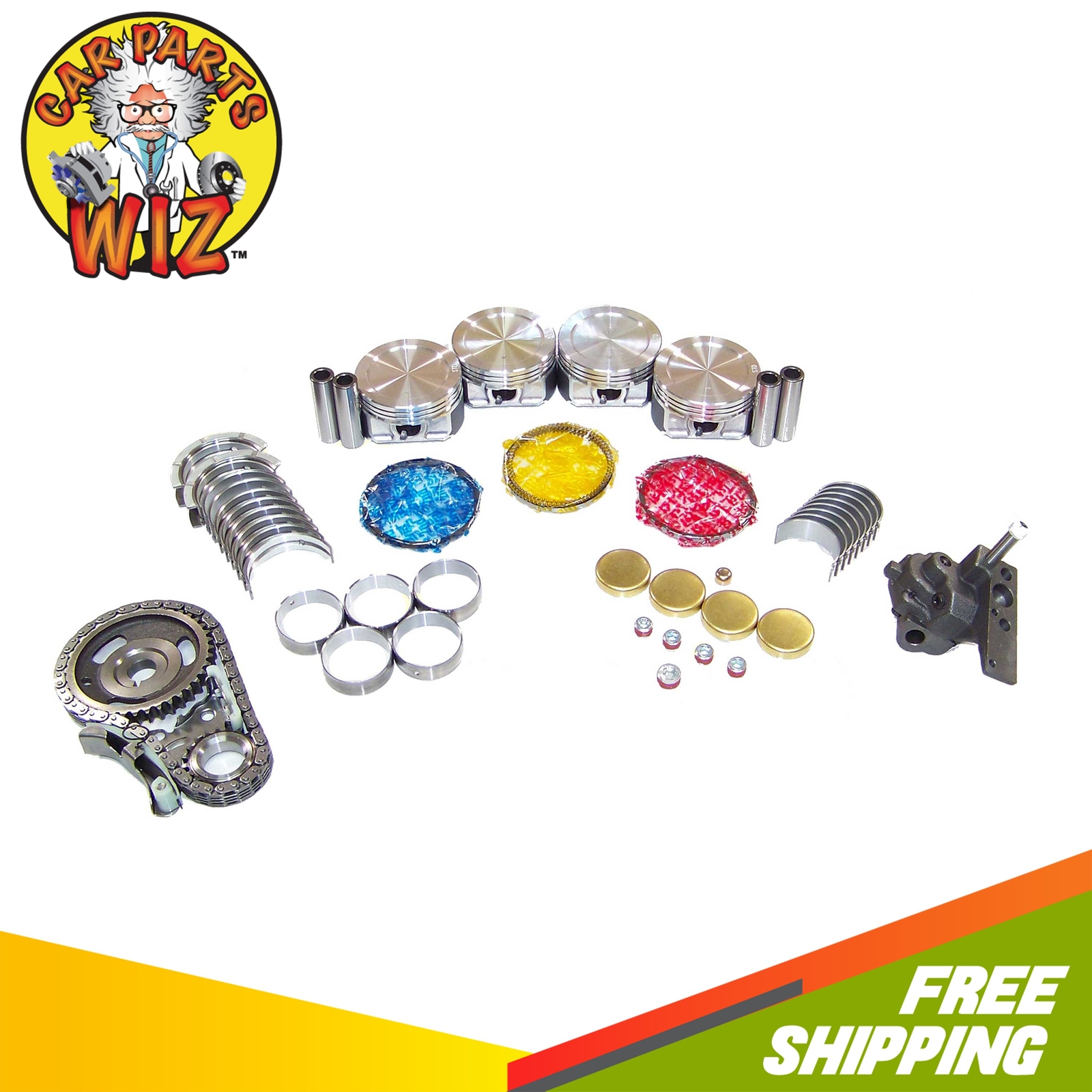 Head Gasket & Bolt Set For 96-06 Chevy GMC Isuzu 4.3L V6 Vortec Engine - CPWK196 Complete Kit
