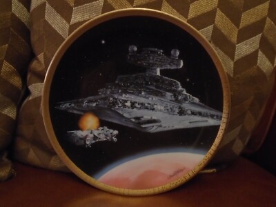 Star Wars Hamilton Collection Imperial Star Destroyer Plate not statue bust 