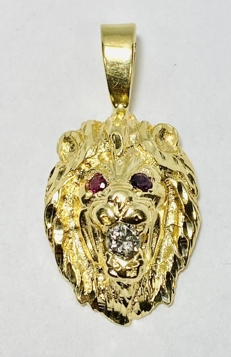 Gold lion best sale medallion