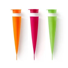 Ice Cream Pop Molds Set of 3 Colors Assorted