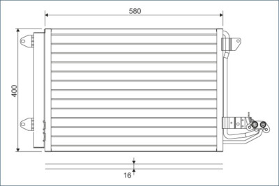VALEO 817777 Kondensator, Klimaanlage für AUDI,SEAT,SKODA,VW