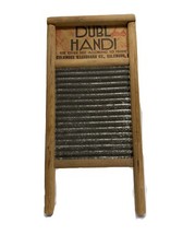 Vintage DUBL HANDI Washboard Co Columbus Ohio Wash Board 18" X 8 1/2"