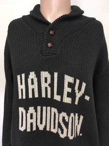 vintage harley davidson knit sweater