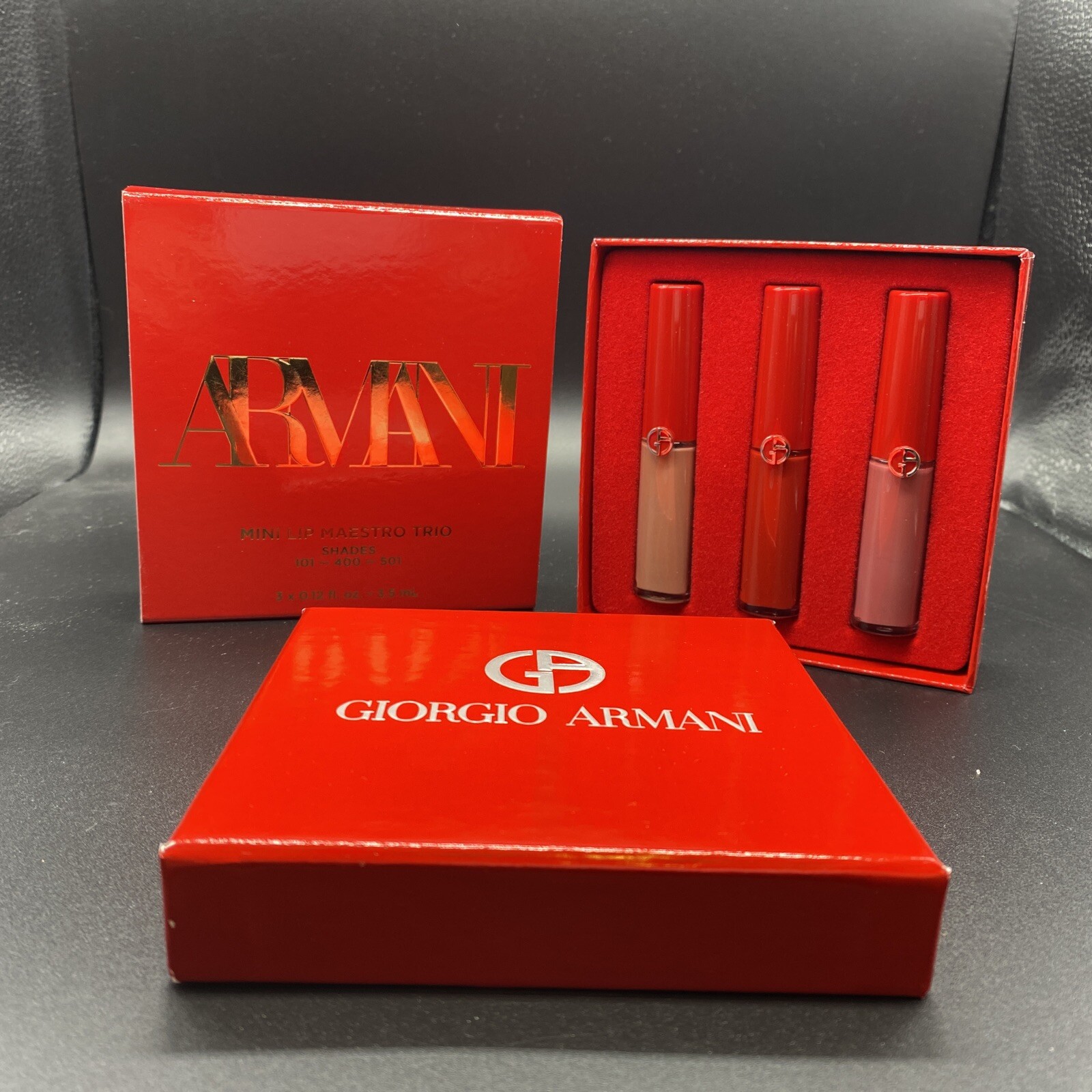 armani mini lip maestro trio